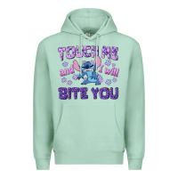 Seafoam touch me and i will bite you Premium Hoodie - texasbilliewilder