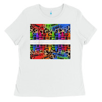 White Personalized crayons Ladies Tee - texasbilliewilder