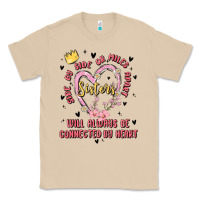 Mushroom side by side or miles apart sisters will always be connected by heart Classic Tee - MaliasSmallBusiness