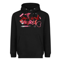 Black one loved nurse Heavyweight Hoodie - texasbilliewilder