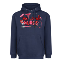 Navy one loved nurse Heavyweight Hoodie - texasbilliewilder