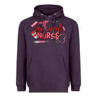 Plum one loved nurse Heavyweight Hoodie - texasbilliewilder