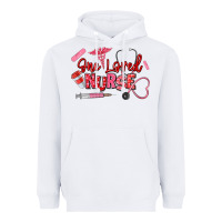 White one loved nurse Heavyweight Hoodie - texasbilliewilder