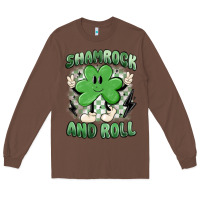 Chestnut shamrock and roll Long Sleeve Tee - MaliasSmallBusiness
