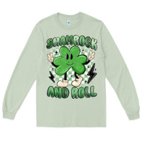 Matcha shamrock and roll Long Sleeve Tee - MaliasSmallBusiness