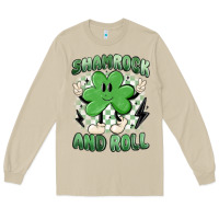 Mushroom shamrock and roll Long Sleeve Tee - MaliasSmallBusiness