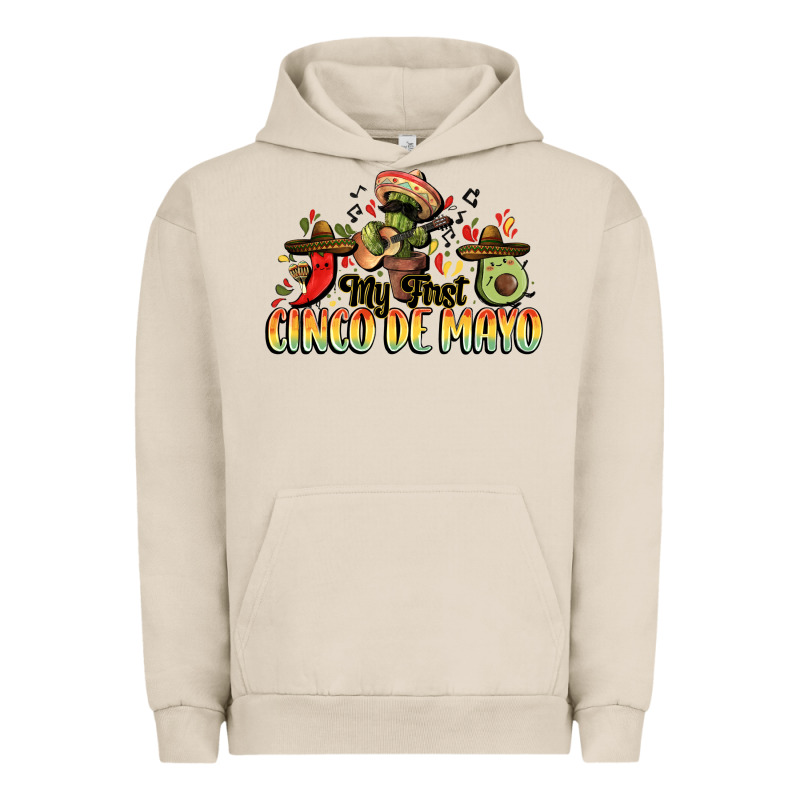 My First Cinco De Mayo Urban Hoodie by FaDigitalArtStudio | Teevron