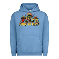 Pigment Pebble Blue My first cinco de mayo Urban Hoodie - FaDigitalArtStudio