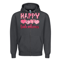 Smoke happy valentines Zipper Hoodie - LillyAllenDesigns