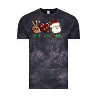 Peace Love Santa Vintage Tee | Teevron