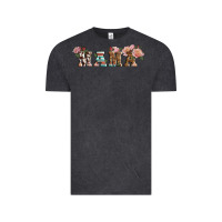 Vintage Black Western Floral Mama Vintage Tee - LillyAllenDesigns