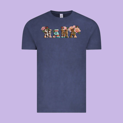 Western Floral Mama Vintage Tee Designed By Lillyallendesigns