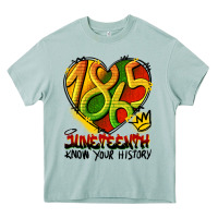 Arona juneteenth 1865 graffiti Heavy Core Tee - HRA Design Shop