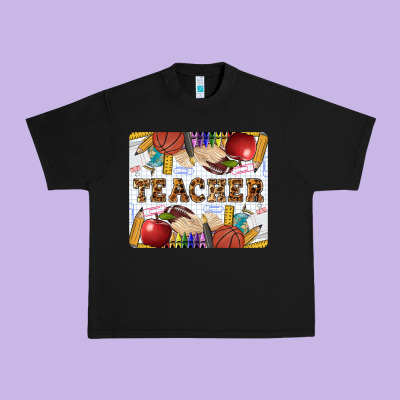 Teacher Urban Heavy Tee Designed By Lillyallendesigns