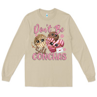 Mushroom don't be self conchas Long Sleeve Tee - MaliasSmallBusiness