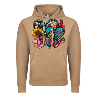 Vintage Coffee teacher hearts Vintage Hoodie - Jasminsmagicworld