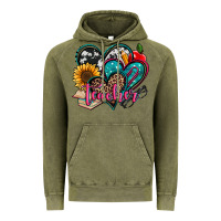Vintage Olive teacher hearts Vintage Hoodie - Jasminsmagicworld