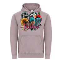 Vintage Zinc teacher hearts Vintage Hoodie - Jasminsmagicworld
