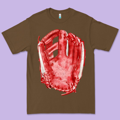 Catchers Mitt Fa Element Premium Tee Designed By Fadigitalartstudio
