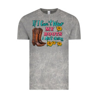 Cloud Rock if i can't wear my boots i ain't going Vintage Tee - BarkalooDesign