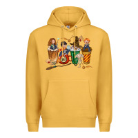 Mustard wizards coffee cups Premium Hoodie - texasbilliewilder