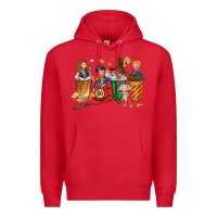 Red wizards coffee cups Premium Hoodie - texasbilliewilder