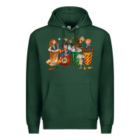 Sports Green wizards coffee cups Premium Hoodie - texasbilliewilder