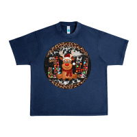 Navy joy reindeer christmas ornament Urban Heavy Tee - Jasminsmagicworld
