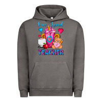 Pigment Tornado One Loved Teacher Valentines Day Cold Drink Frappe Urban Hoodie - FaDigitalArtStudio