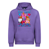 Tulip One Loved Teacher Valentines Day Cold Drink Frappe Urban Hoodie - FaDigitalArtStudio