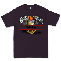 Plum custom name race flag and race equipment Premium Tee - AdoDesignShop