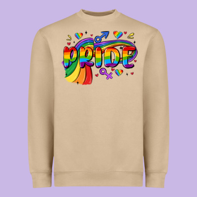 Pride Heavyweight Sweatshirt Designed By Maliassmallbusiness