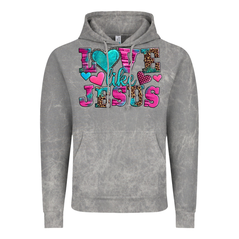 Love Like Jesus Valentine's Day Vintage Hoodie by AdoDesignShop | Teevron