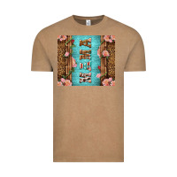 Vintage Coffee Western Mama Pink Roses Vintage Tee - LillyAllenDesigns