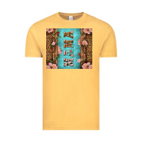Vintage Mustard Western Mama Pink Roses Vintage Tee - LillyAllenDesigns
