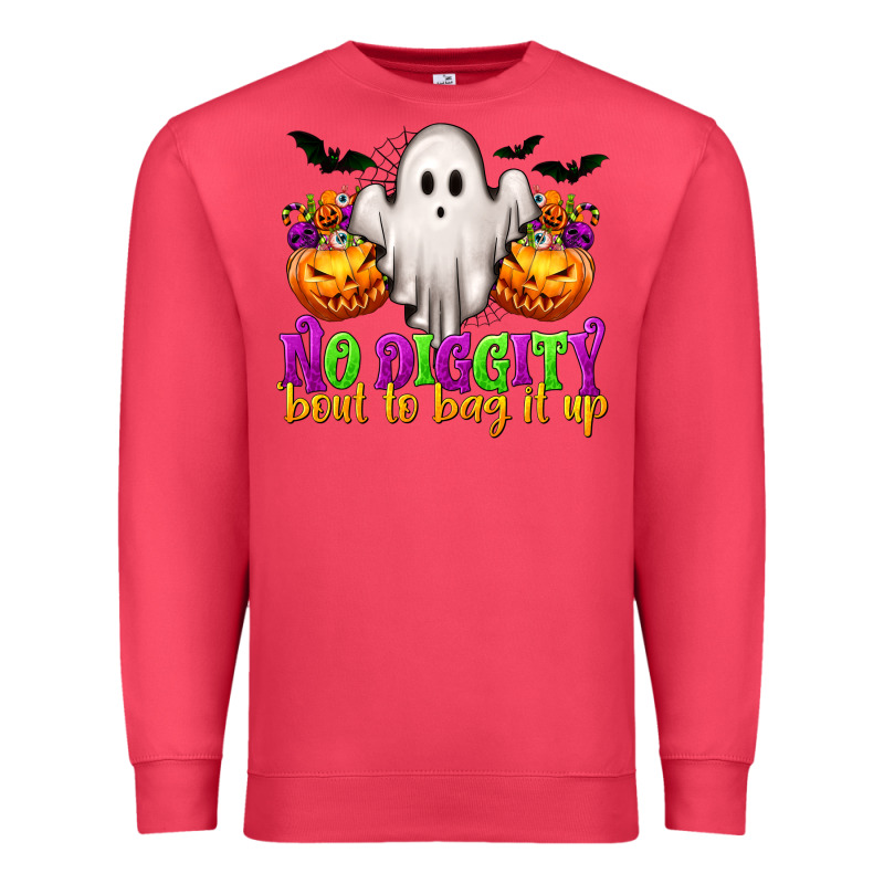 No Diggity 'bout To Bag It Up Premium Sweatshirt by texasbilliewilder | Teevron