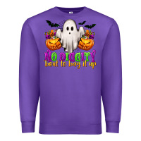 Purple No Diggity 'Bout To Bag It Up Premium Sweatshirt - texasbilliewilder