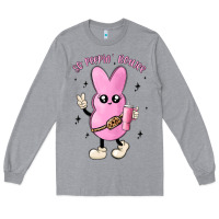 Heather Grey so peepin boujee stanley  belt bag inspired Long Sleeve Tee - MaliasSmallBusiness