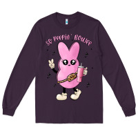 Plum so peepin boujee stanley  belt bag inspired Long Sleeve Tee - MaliasSmallBusiness