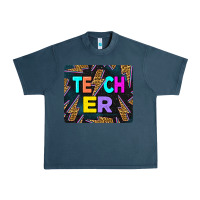 Midnight Navy Teacher Flash Urban Heavy Tee - LillyAllenDesigns