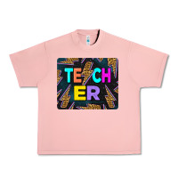 Salmon Teacher Flash Urban Heavy Tee - LillyAllenDesigns