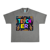 Tornado Teacher Flash Urban Heavy Tee - LillyAllenDesigns