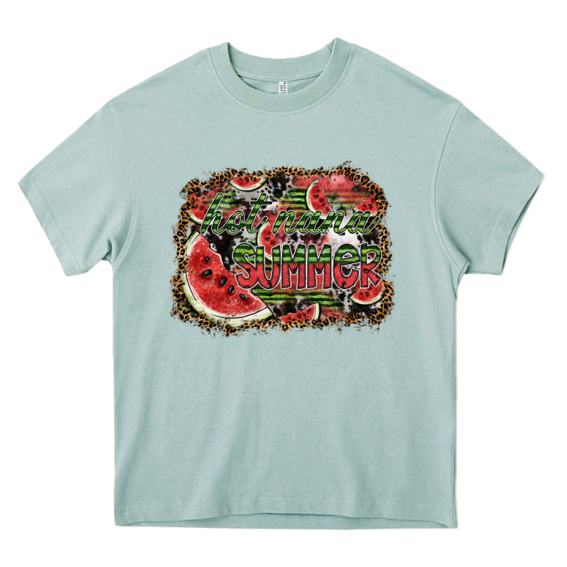 Hot Nana Summer Heavy Core Tee by SublimationCraftShop | Teevron