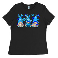 Black autism gnomes Ladies Tee - Zillion Design Studio