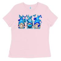 Bubblegum Pink autism gnomes Ladies Tee - Zillion Design Studio