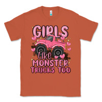 Copper girls like monster trucks too Classic Tee - MaliasSmallBusiness