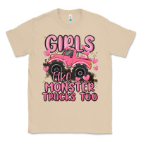 Mushroom girls like monster trucks too Classic Tee - MaliasSmallBusiness