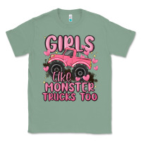 Sage girls like monster trucks too Classic Tee - MaliasSmallBusiness