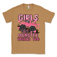 Toasted Coconut girls like monster trucks too Classic Tee - MaliasSmallBusiness