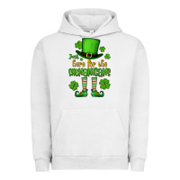 Pigment Lunar Rock Just here for the shenanigans St. Patrick's Urban Hoodie - OliviaCreatesArt